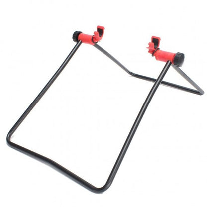 Triangle vertical bike parking holder