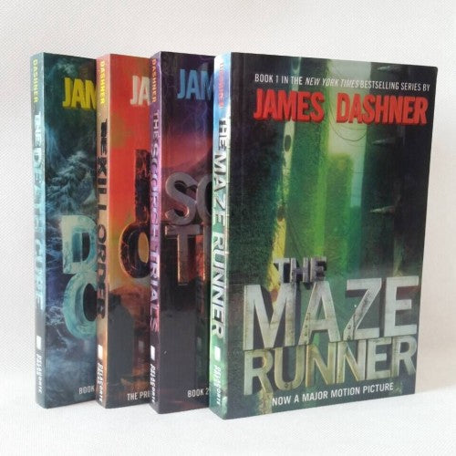 maze runner book set 4 book per set