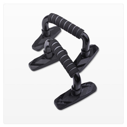 Push up Bracket Lean Abdomen Training with Skip Rope Anti-Skid Foam S-Type Grip Force Pull Rope Home Fitness Equipment
