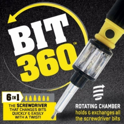 Snake Bit 360 Screwdriver 6 In 1