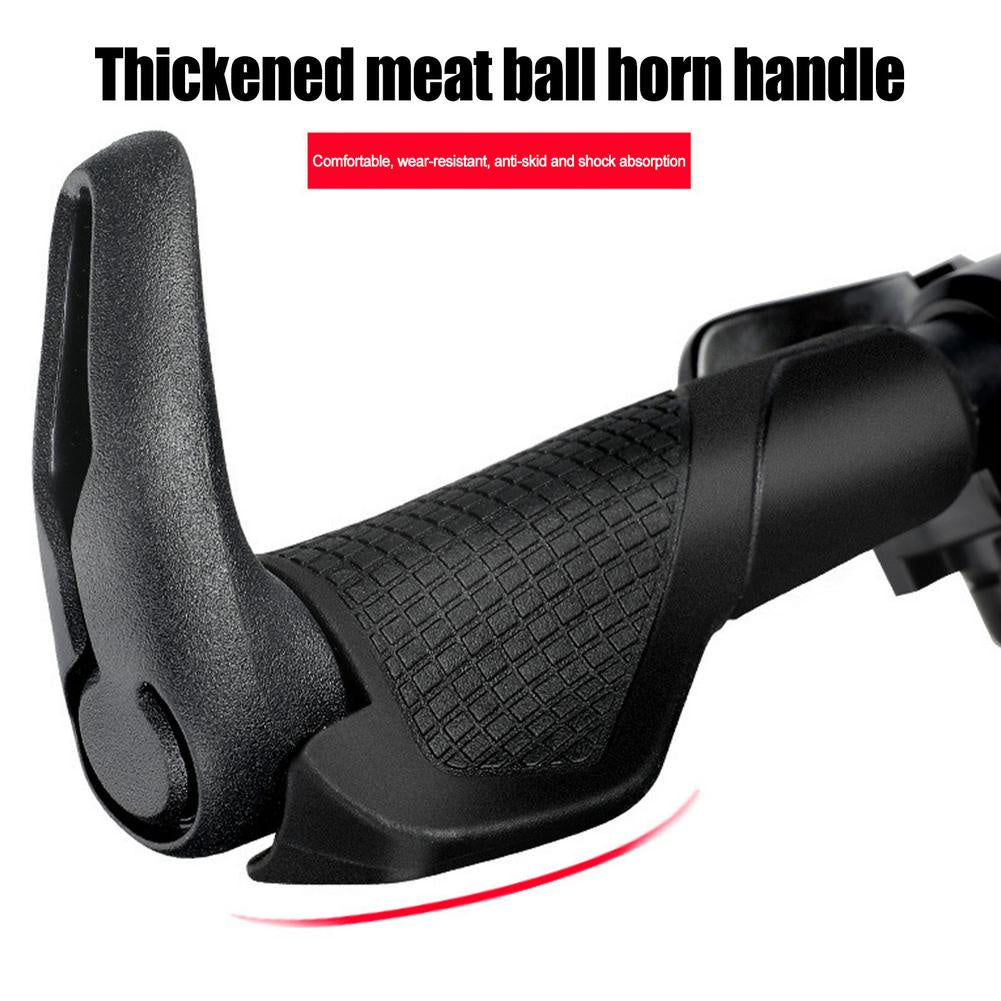 Bicycle Grips Bike Handlebar Grips Mountain Bike Handle Bar End Rubber Grips Bike Handlebar Casing Sheath Shock Absorpti