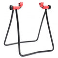 Triangle vertical bike parking holder