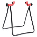 Triangle vertical bike parking holder