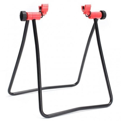 Triangle vertical bike parking holder