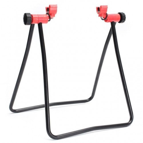 Triangle vertical bike parking holder