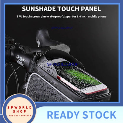 Waterproof Bicycle Bike Phone Bag Holder for iphone Samsung Smartphone Bike Handlebar Mobile Phone Holder Touch Screen B