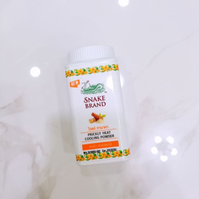 EADY STOCKS!!!SNAKE BRAND PRICKLY HEAT COOLING POWDER 50G SNAKE POWDER 100% ORIGINAL FROM THAILAND READY STOCK!!!