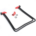 Triangle vertical bike parking holder