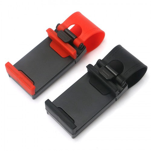 Universal Steering Wheel Clip Car Phone Holder