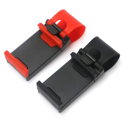 Universal Steering Wheel Clip Car Phone Holder