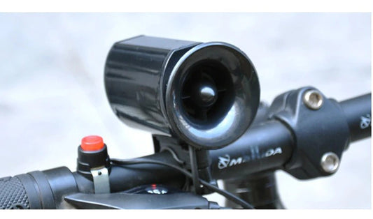 Horn Super Loud Bicycle Horn Mountain Bike Electronic Bell Cycling Horn Bicycle Bell