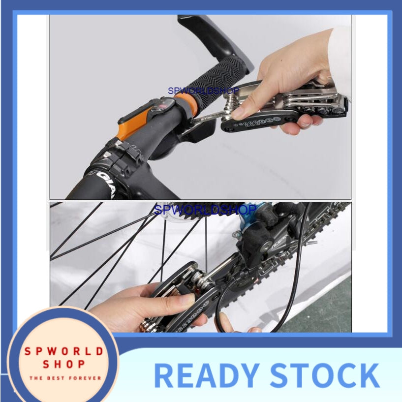 16 in 1 Multifunction Bicycle Repair Tools Kit Hex Spoke Cycling Screwdriver Tool MTB Mountain Cycling Bike Repair Tool