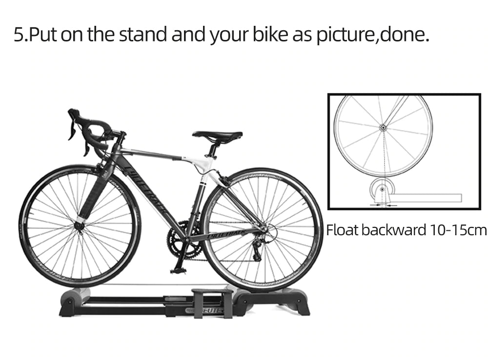 Bike Roller Trainer Riding Platform Aluminium Alloy Mute Indoor Exercise Home Gym MTB Road Cycling platform trainer Adju