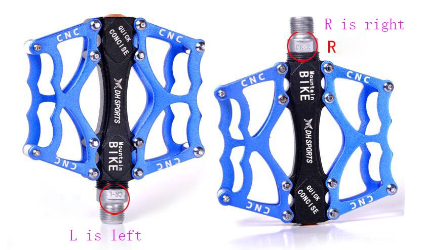 Aluminum alloy bicycle pair pedal Bicycle accessories pedal anti-skid bearing
