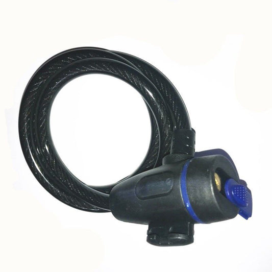 Bike Lock Cable Locks Road Bike Cycling Mountain Bike padlock Anti-Theft Chain Lock(Black)