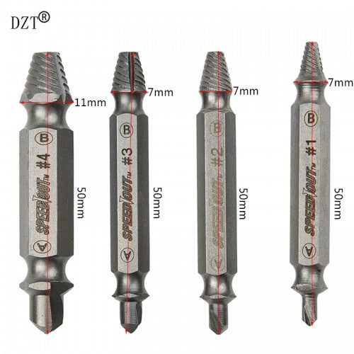 Speed Out 4pc Damaged Screw