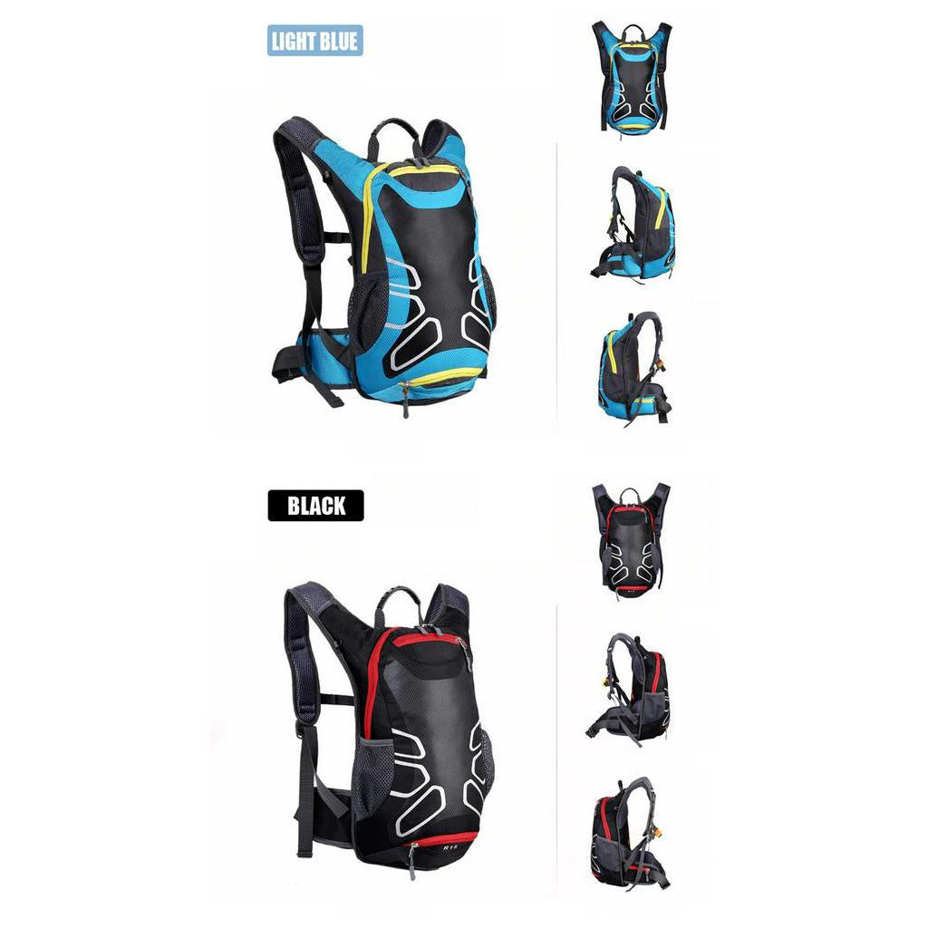 Waterproof 15L Bicycle Backpack,MTB Bike Hydration Backpack for men Cycling Water Backpack,with rain cover,no water bag