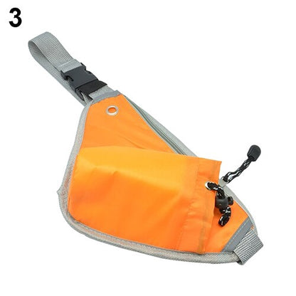 New Trendy Triangular Waist Bag Durable Belt Water Bottle Pocket Pouch Christmas gift