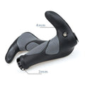 2Pcs Goat/Ox Horn Bicycle Handlebar Cover Handle Mountain Bike Sheath Shock Absorption Handles For Cycling Parts Accesso