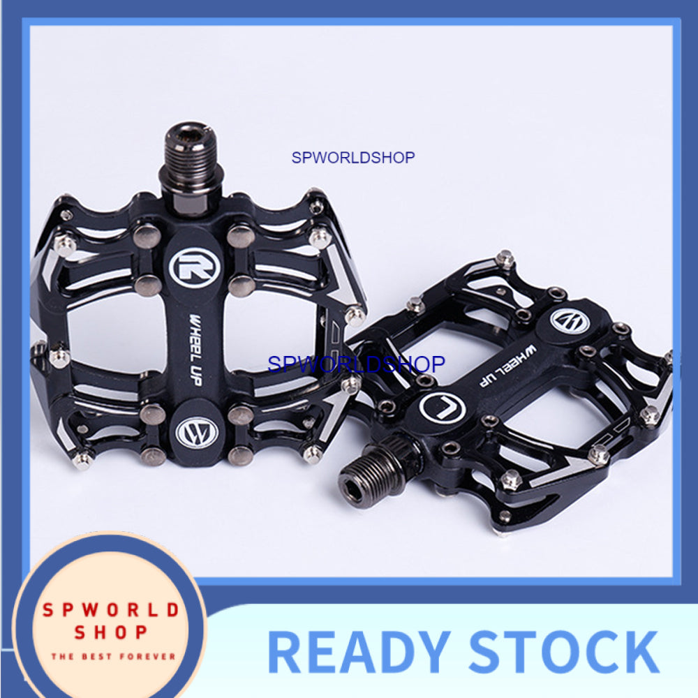 Wheel up 4 Bearings Bicycle Pedal Anti-slip Ultralight MTB Mountain Bike Pedal Sealed Bearing Pedals Bicycle Accessories