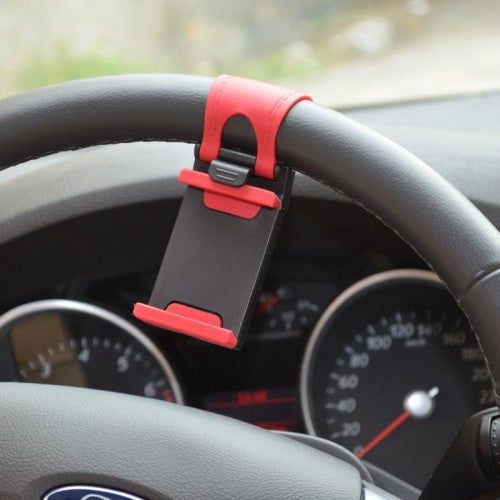 Universal Steering Wheel Clip Car Phone Holder