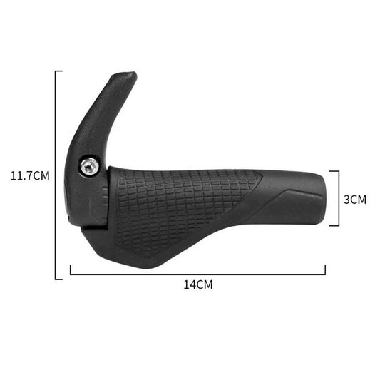 Bicycle Grips Bike Handlebar Grips Mountain Bike Handle Bar End Rubber Grips Bike Handlebar Casing Sheath Shock Absorpti