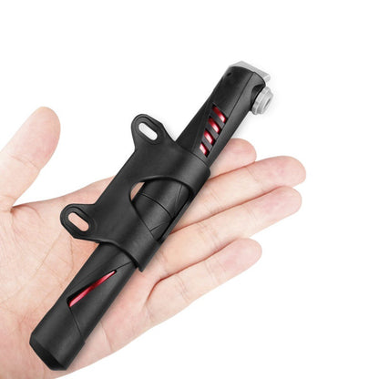 Bike Air Pump Aluminum Alloy Mini Portable Hand Pump Bicycle Tire basketball Inflator American French Mouth Universal