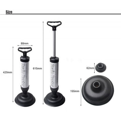 Drain Buster Strong Plunger Toilet