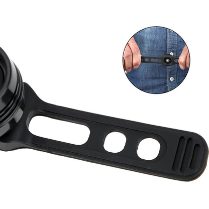 Safety Warning Lamp Cycling Light Helmet Red White LED Flash Lights Bike Front Rear Tail Aluminium Alloy