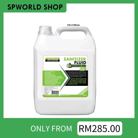 ACTION SANITIZER FLUID *ALCOHOL FREE* READY STOCK 消毒药水