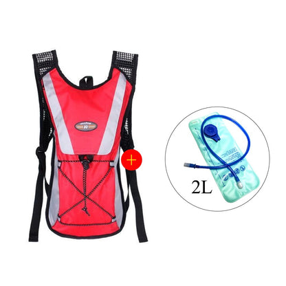 Water Bag Water Bladder Bag Outdoor Mountaineering Climbing Camping Travel Hiking Bike Water Bags 2L Cycling Backpack