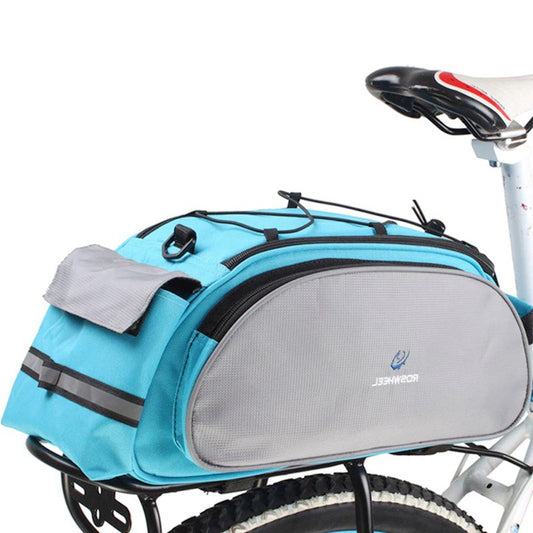 13L Bicycle Bag Multifunction Bike Tail Rear Bag Saddle Seat Pannier Bag Shoulder Handbag Bicicleta Basket Rack Trunk