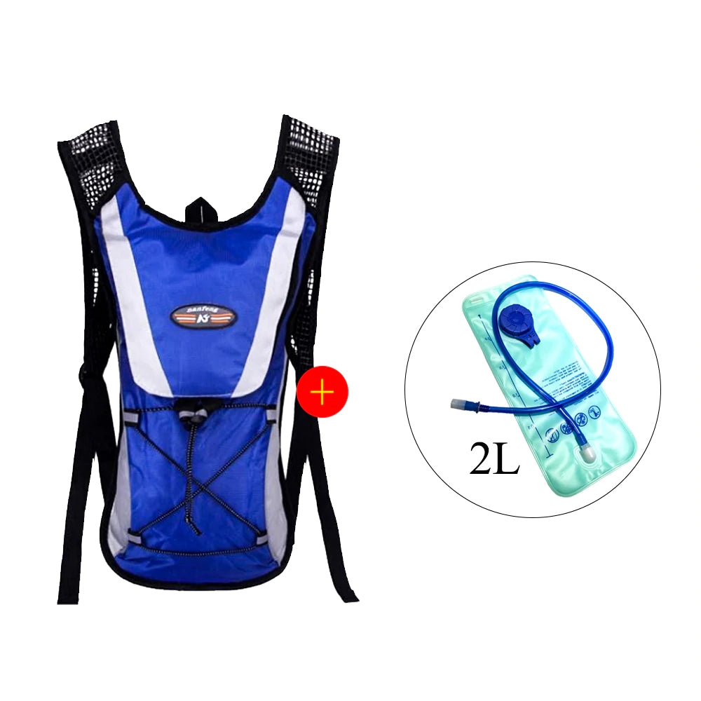 Water Bag Water Bladder Bag Outdoor Mountaineering Climbing Camping Travel Hiking Bike Water Bags 2L Cycling Backpack