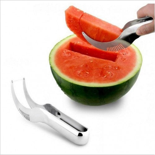 Stainless Steel Watermelon Slicer Cutter Knife Corer