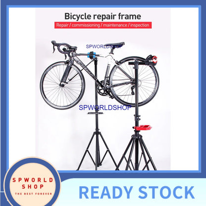 Adjustable Bicycle Repair Stand Foldable Telescopic Vertical Professional Bike Rack Bicycle Repair Tools Quick Release