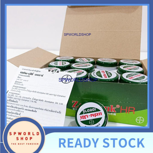 Ready Stock!!! ZAMBUK Balm Relief Pain Muscle Herbal Ointment Insect Bites (8g/ 18g/ 36g) 100%Original From Thailand 青药膏
