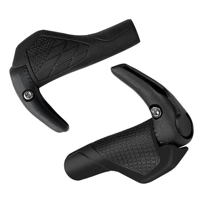 Bicycle Grips Bike Handlebar Grips Mountain Bike Handle Bar End Rubber Grips Bike Handlebar Casing Sheath Shock Absorpti