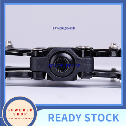 Wheel up 4 Bearings Bicycle Pedal Anti-slip Ultralight MTB Mountain Bike Pedal Sealed Bearing Pedals Bicycle Accessories