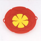 Flower Silicone lid Spill Stopper Silicone Cover Lid For Pan