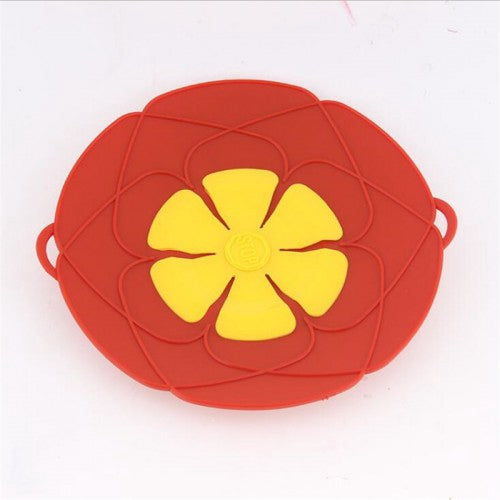 Flower Silicone lid Spill Stopper Silicone Cover Lid For Pan