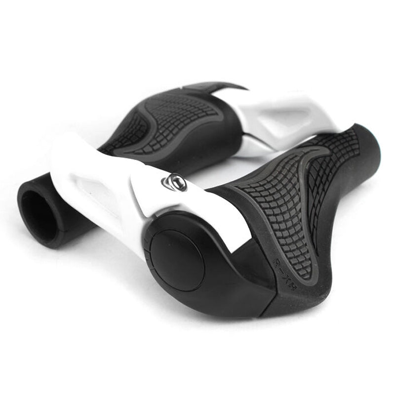 New Universal MTB Mountain Bike Bicycle Handlebar Rubber Cycling Lock-On Bar Ends Grips Human Engineering DeSIGN