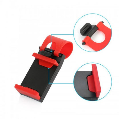 Universal Steering Wheel Clip Car Phone Holder