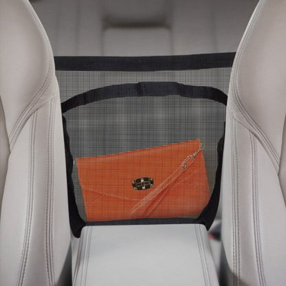 Car Interior Trim Multi Purpose Hanger Storage Mesh Pocket Bag Purse Pouch