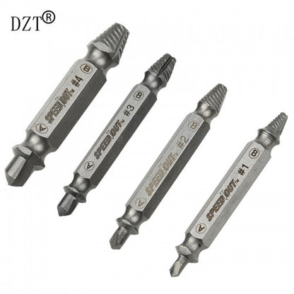 Speed Out 4pc Damaged Screw
