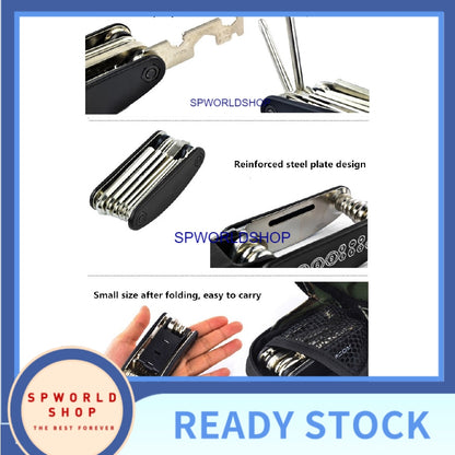 16 in 1 Multifunction Bicycle Repair Tools Kit Hex Spoke Cycling Screwdriver Tool MTB Mountain Cycling Bike Repair Tool