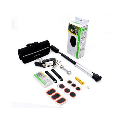Mountain Bike Bicycle Repair Tools Mini Pump/ Type Repair Kit/ Screwdriver Tool Wrench Portable Cycling Tool Set