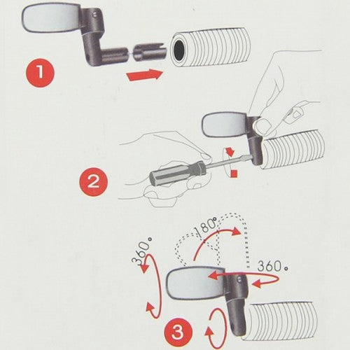 Cycling bike bicycle mirror