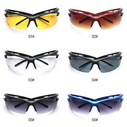 Fashion Sport Sunglasses Fishing Driving Hiking Sun Glass Cycling Eyewear Bicycle Bike Wholesale Glasses for Man Women