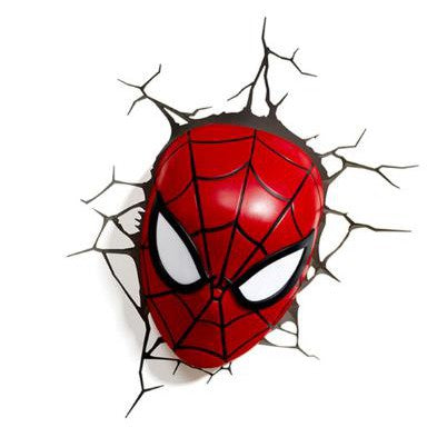 Marvel The Avengers 3D LED Wall Lamp Bedroom Living Room Night Light For Ironman Spiderman Hulk Captain PREORDER
