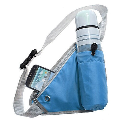 New Trendy Triangular Waist Bag Durable Belt Water Bottle Pocket Pouch Christmas gift